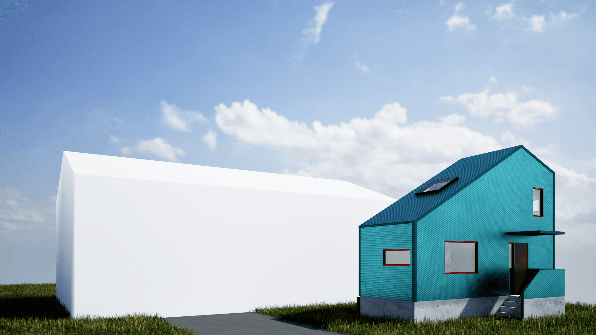 Little Peak - Front yard ADU